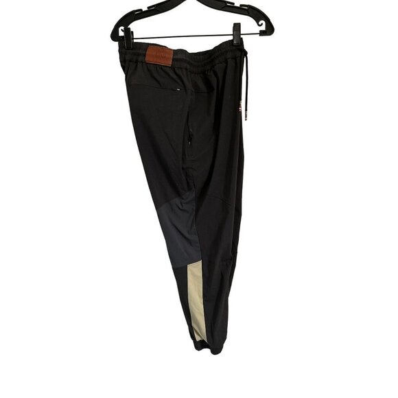 Women's WILSON Size Small Track Jogger Pants Gray Patch Pull-on - Picture 2 of 13